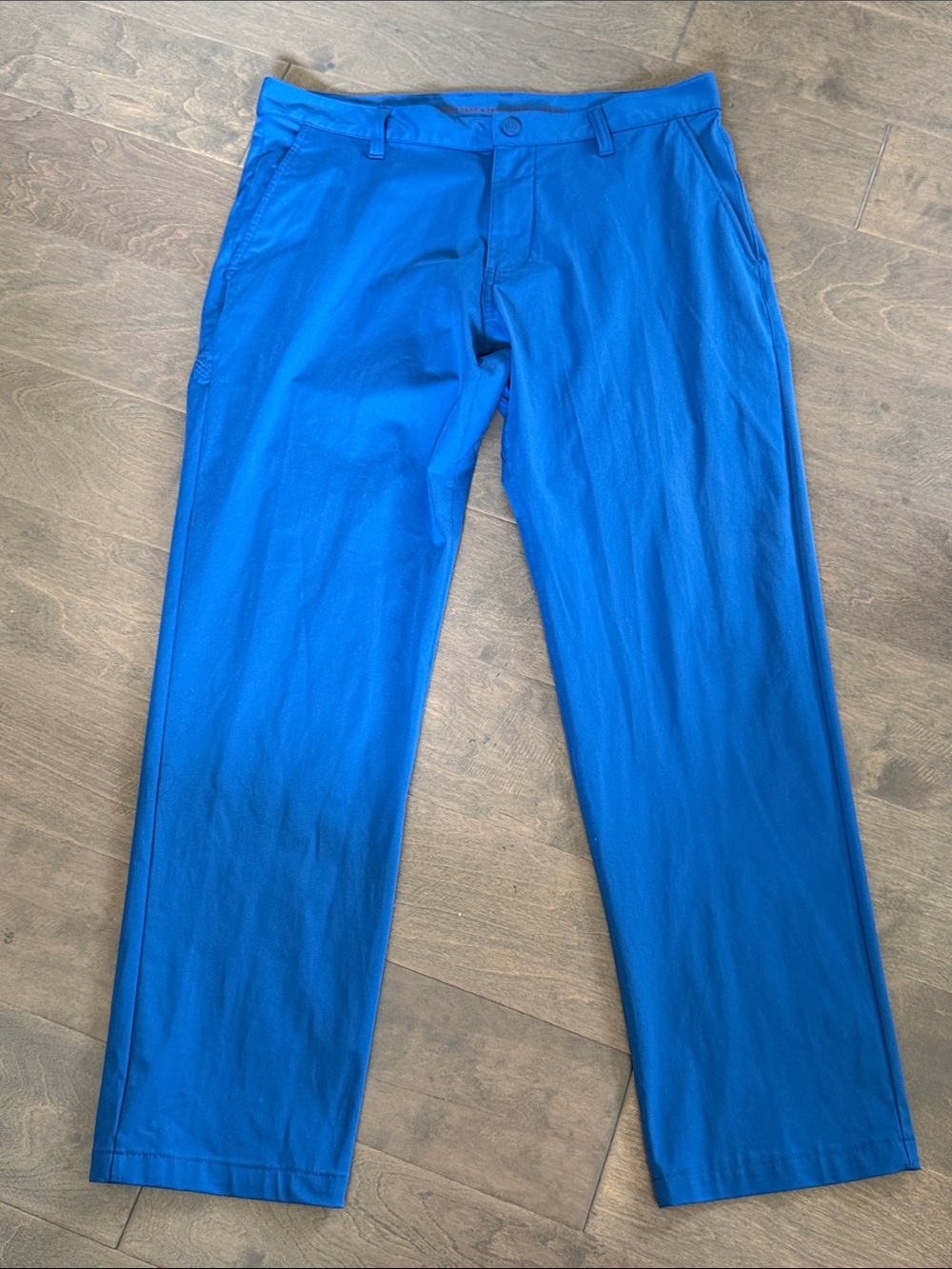 Men's Bright Blue Classic Chino Pants